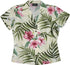 RJC Womens Pale Hibiscus Orchid Fitted Blouse